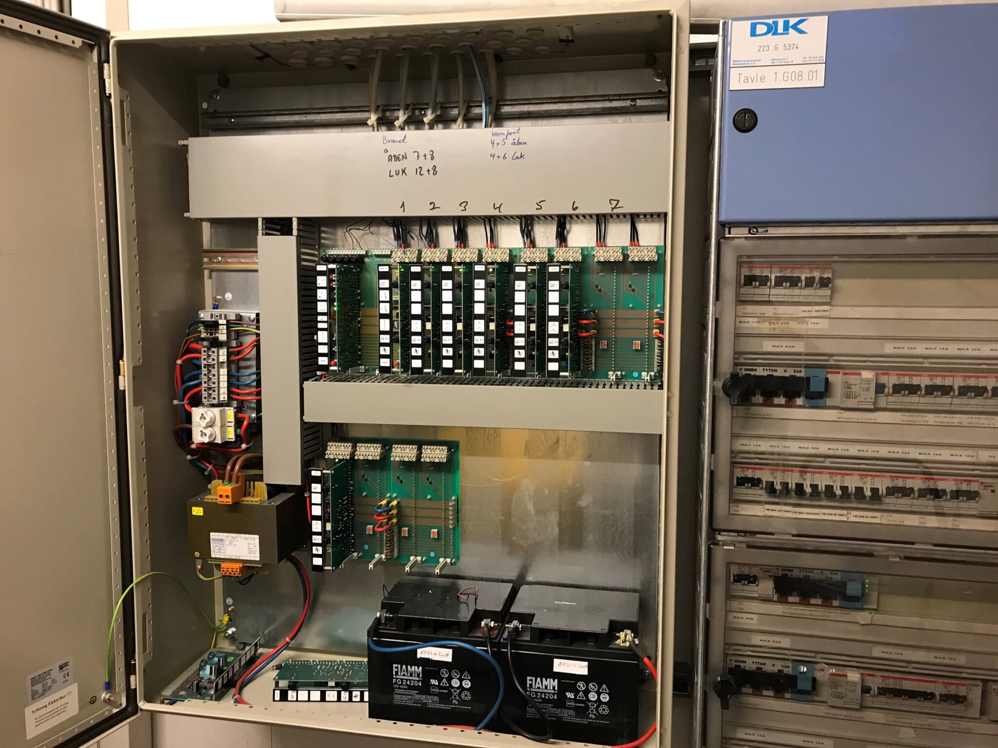 Automatisk vinduesåbning